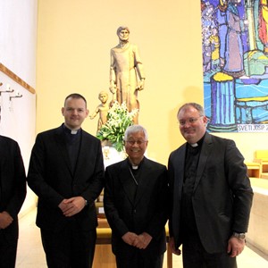 Pročelnik Kongregacije za kler nadbiskup Lazarus You Heung sik posjetio Josipovo svetište u Karlovcu